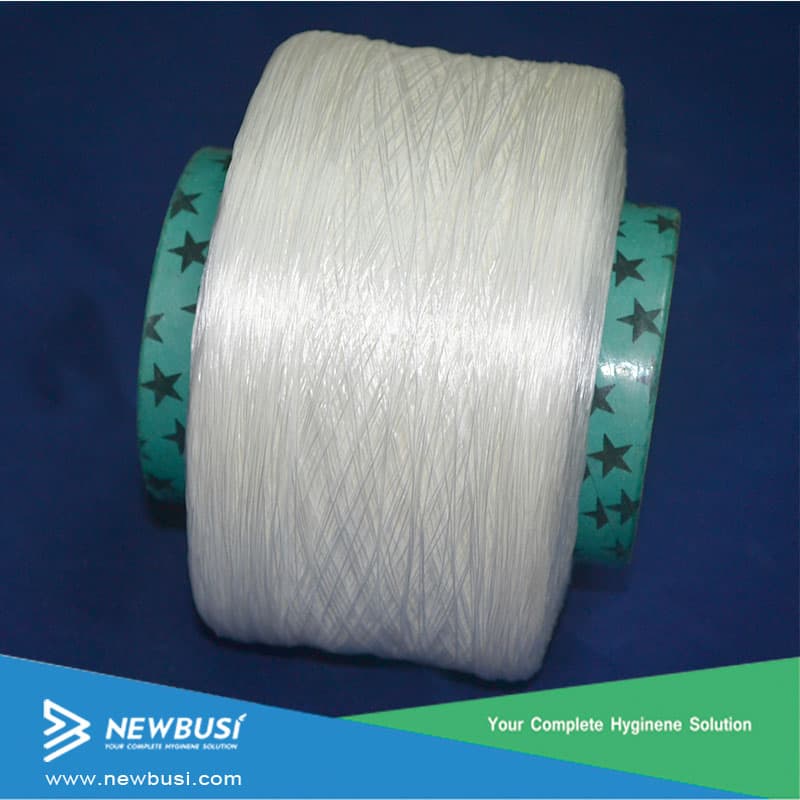 High quality good elastic spandex yarn for baby diaper raw m